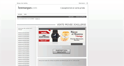 Desktop Screenshot of joaillerie.bestmarques.com