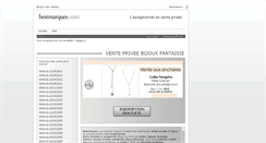 Desktop Screenshot of bijoux-fantaisie.bestmarques.com